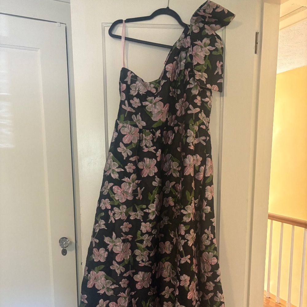 Abby Glass Caroline Organza Floral Jacquard